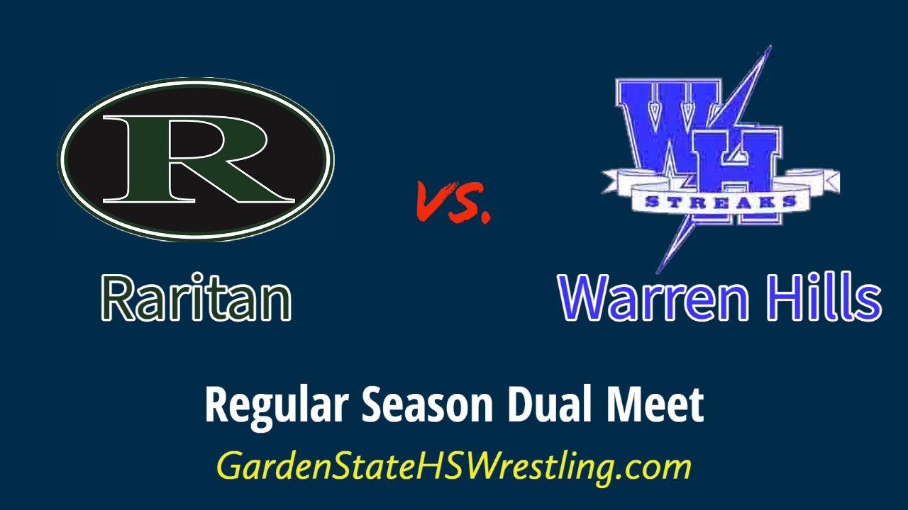 WATCH – Raritan vs. Warren Hills Varsity Wrestling Dual Meet