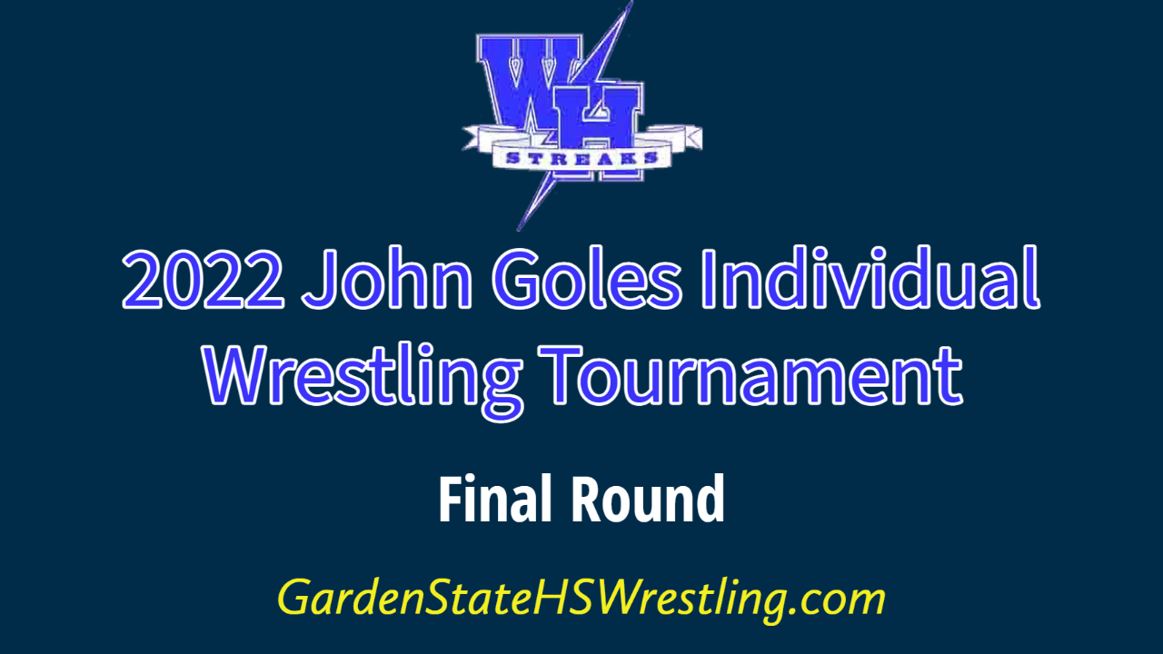WATCH – 2022 John Goles Individual Wrestling Tournament Final Round