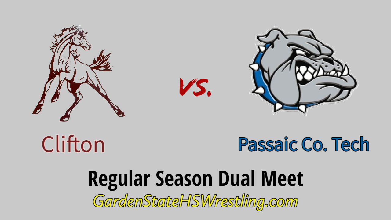 WATCH – Clifton vs. PCTI Varsity Boys Wrestling Dual Meet