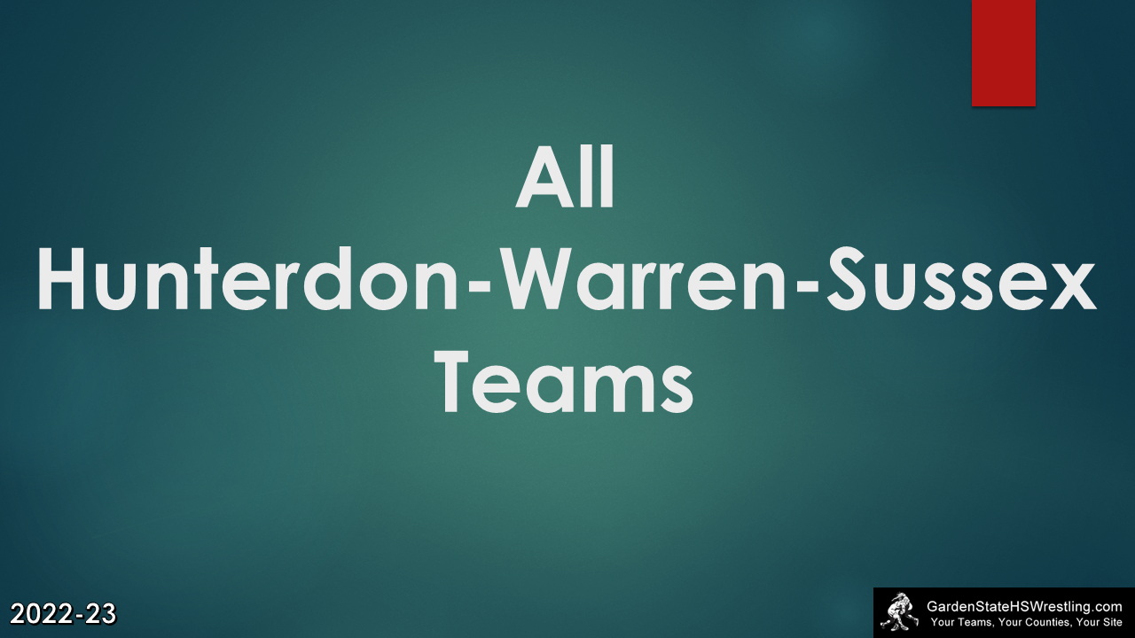 2023 All Hunterdon-Warren-Sussex Team