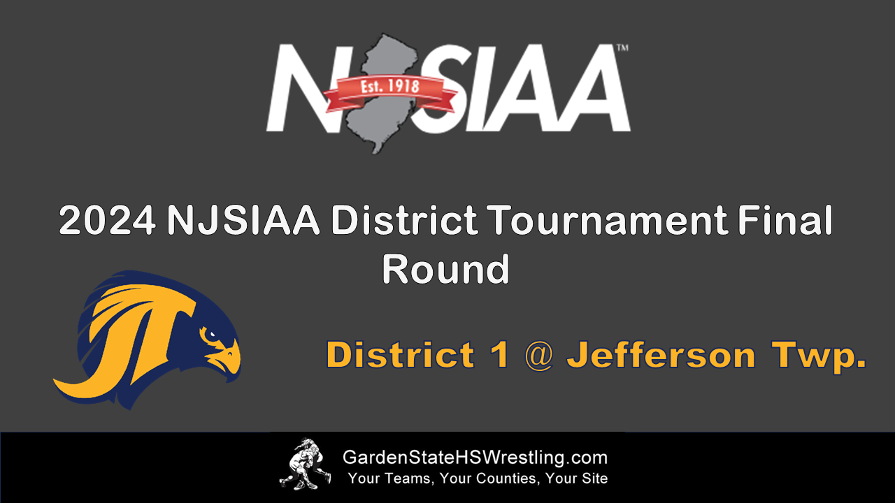 WATCH – 2024 NJSIAA District 1 Tournament @ Jefferson (Final Round)