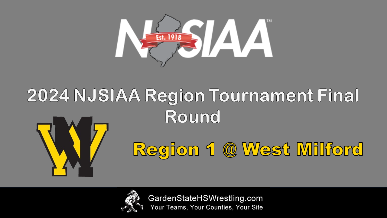 WATCH – 2024 NJSIAA Region 1 Tournament @ West Milford (Final Round)