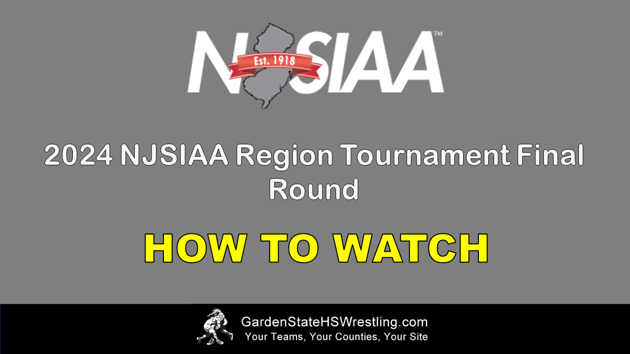 How do I watch the 2024 NJSIAA Region 1 and 3 Tournament Final Round