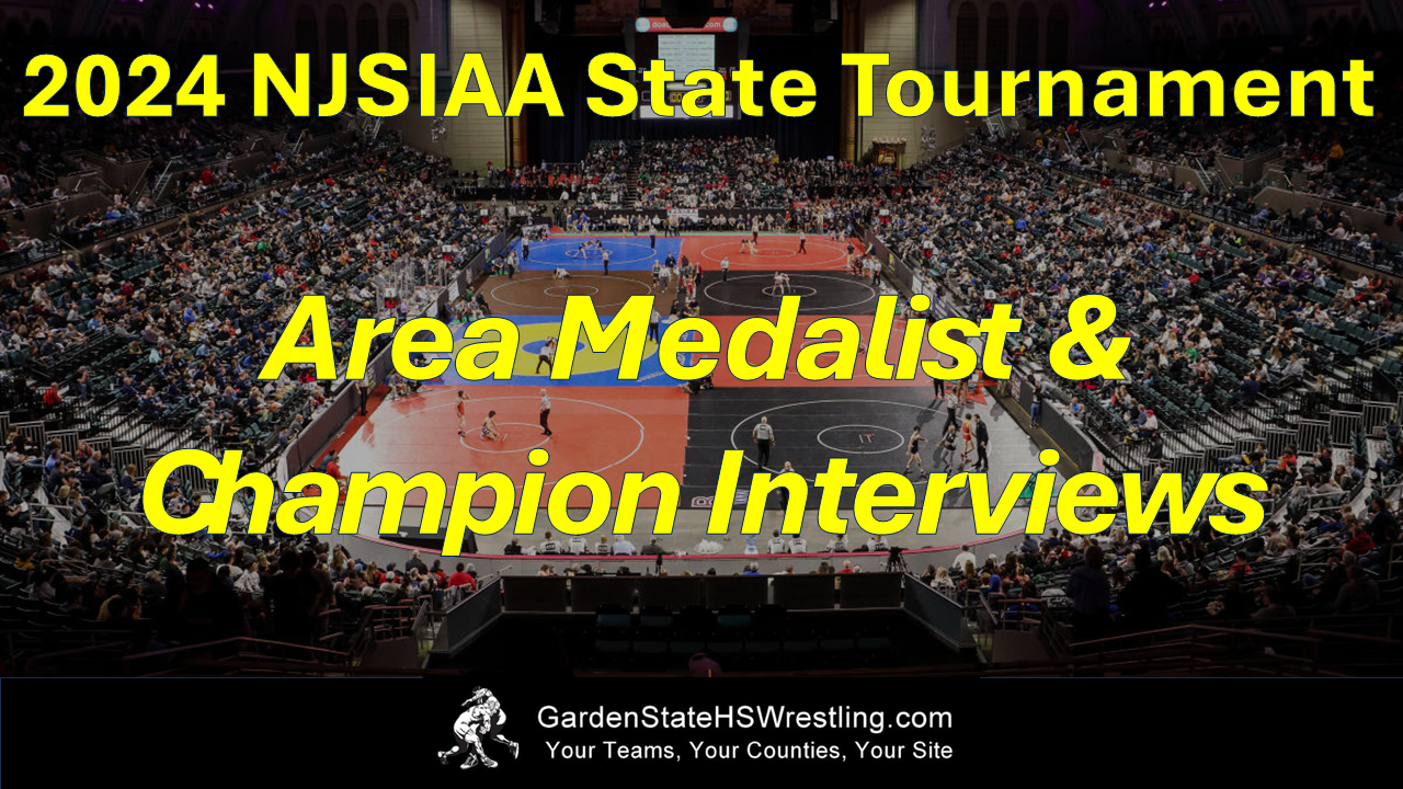 2024 NJSIAA State Tournament All Area Medalist, Finalist, and Champion Interviews