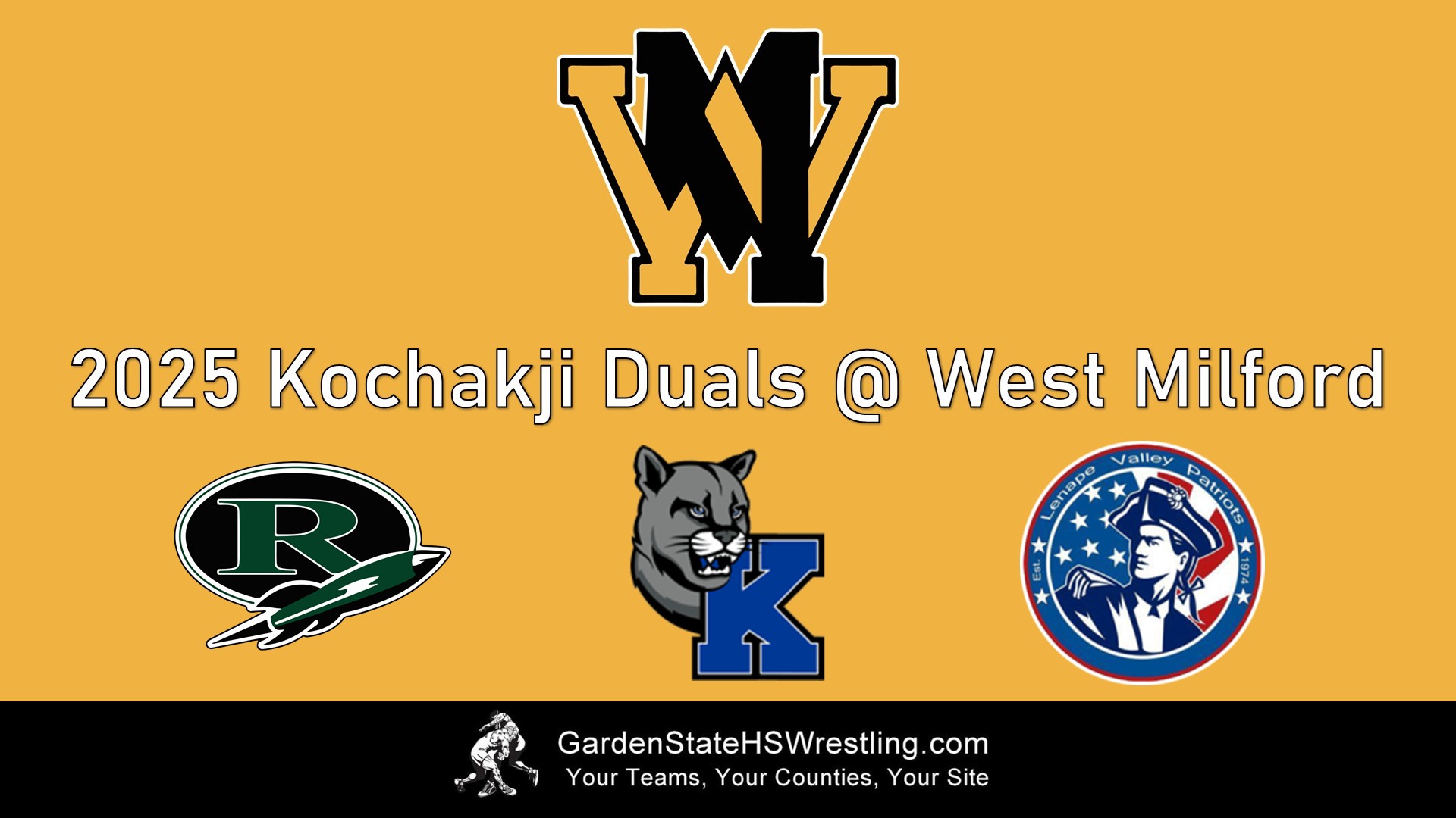 WATCH – 2025 Kochakji Wrestling Duals @ West Milford