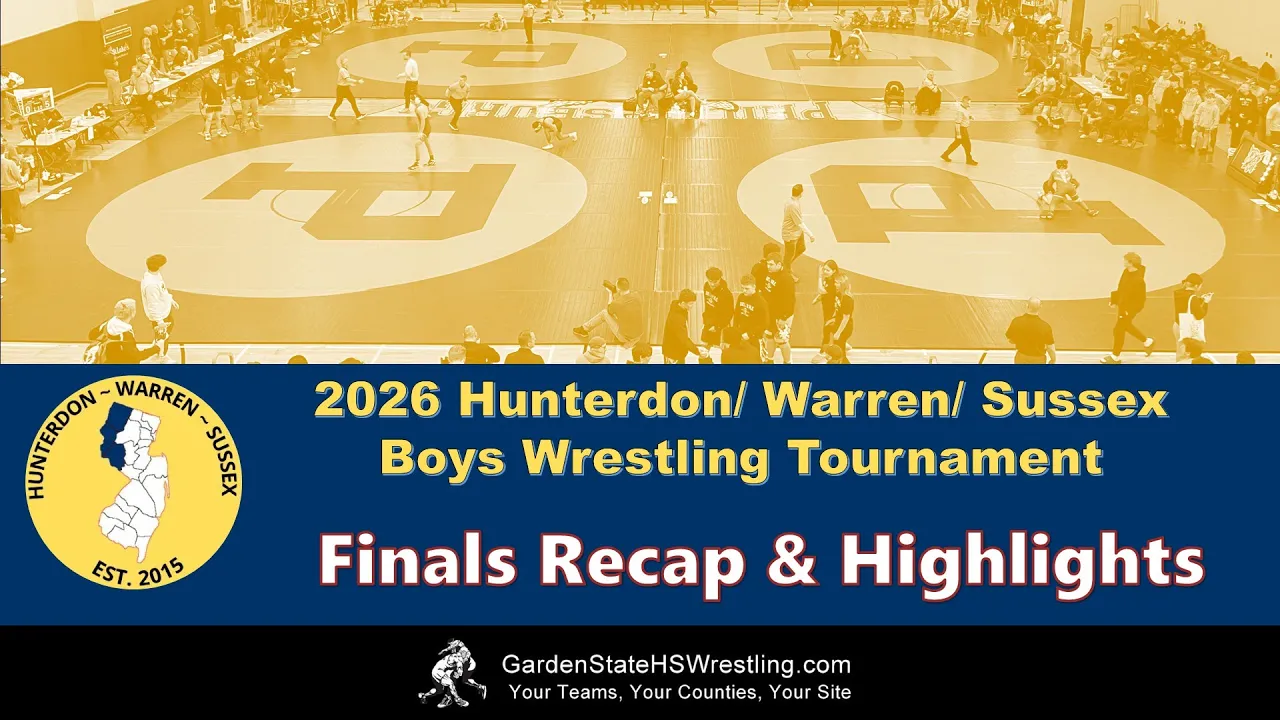 2026 Hunterdon/ Warren/ Sussex Boys Wrestling Tournament – Finals Recap