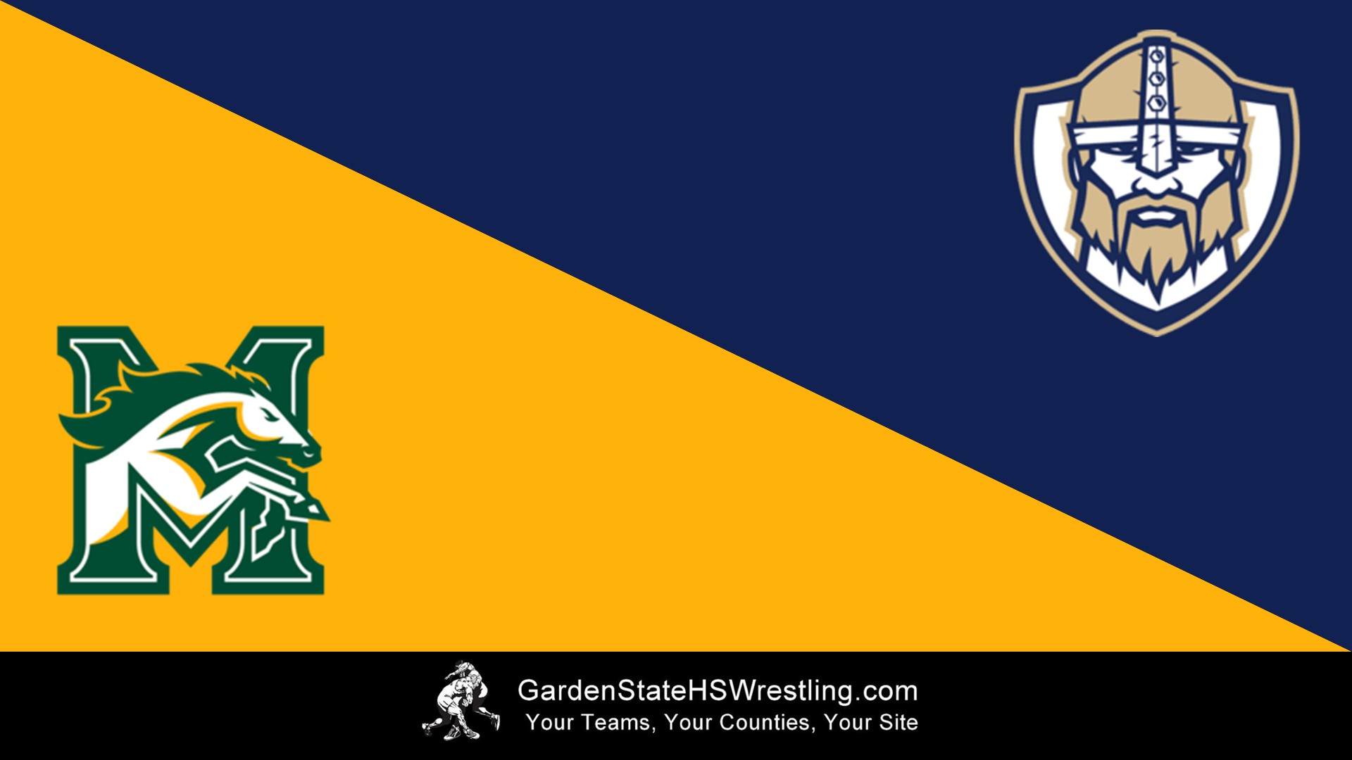 WATCH – Montville vs. Roxbury Varsity Boys Wrestling